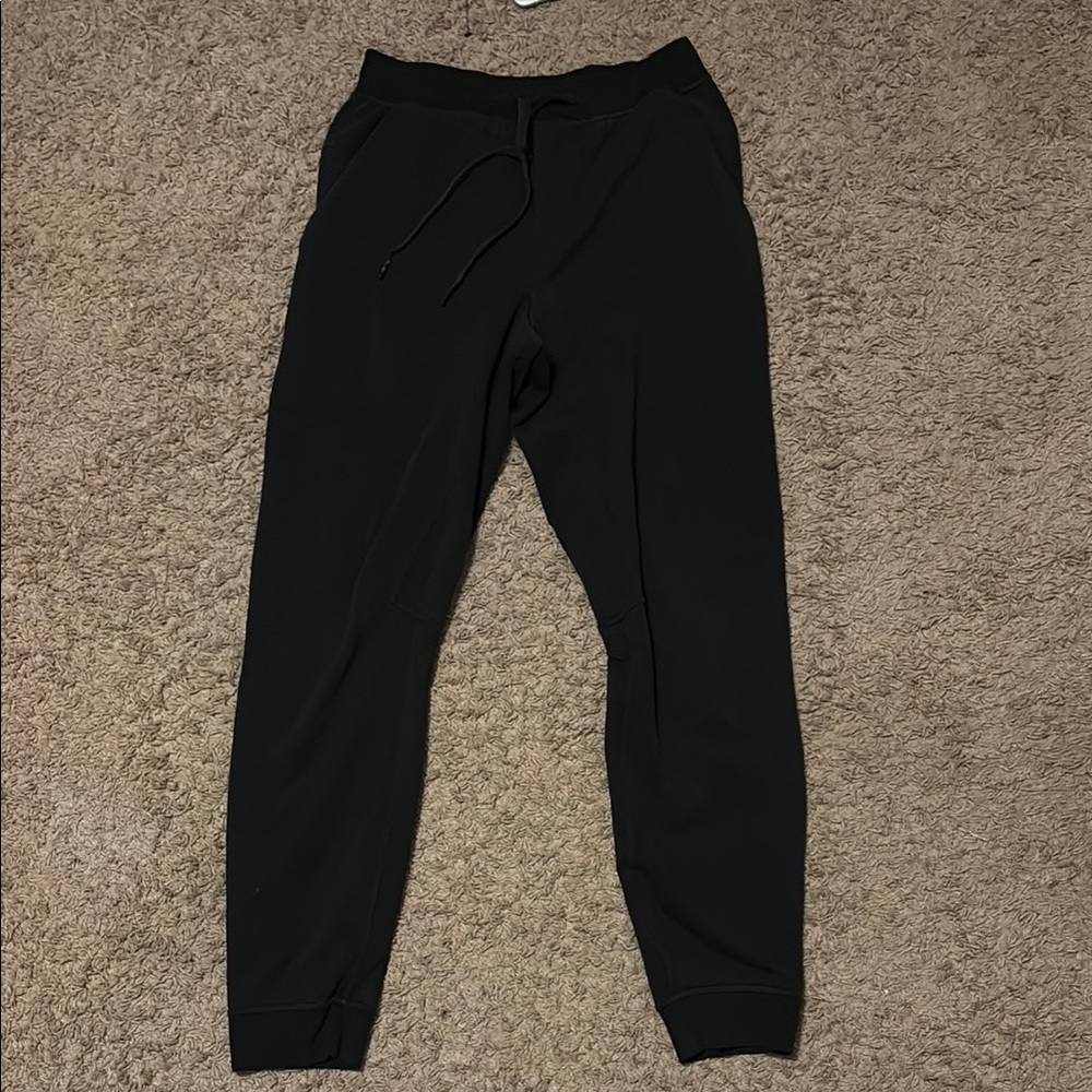 Lululemon Athletica Black Sweatpants with Tapered Fit